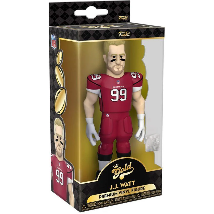 NFL: Cardinals - JJ Watt (with chase) 5" Vinyl Gold - Image 3