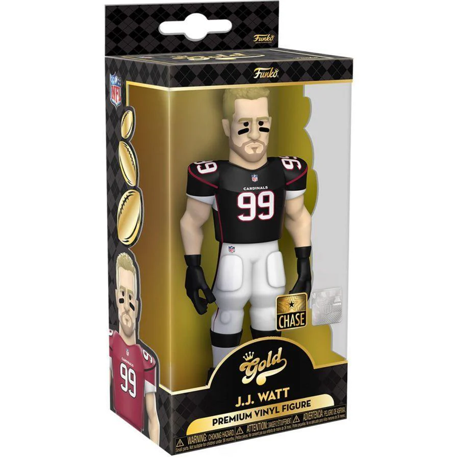NFL: Cardinals - JJ Watt (with chase) 5" Vinyl Gold - Image 6