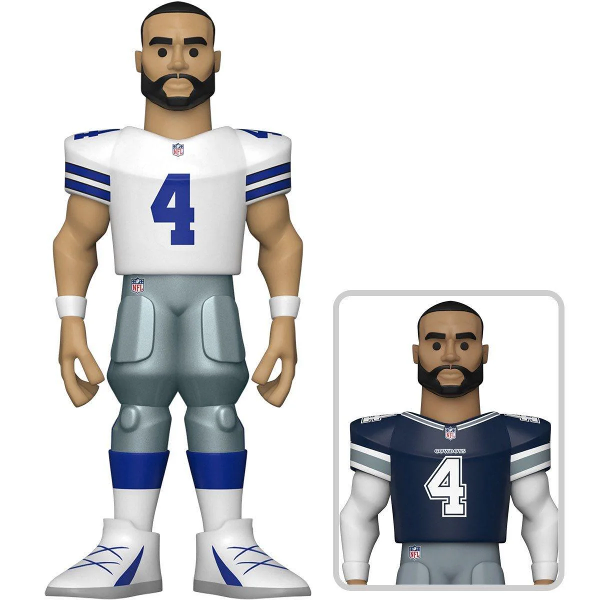 NFL: Cowboys - Dak Prescott (with chase) 5" Vinyl Gold - Image 4