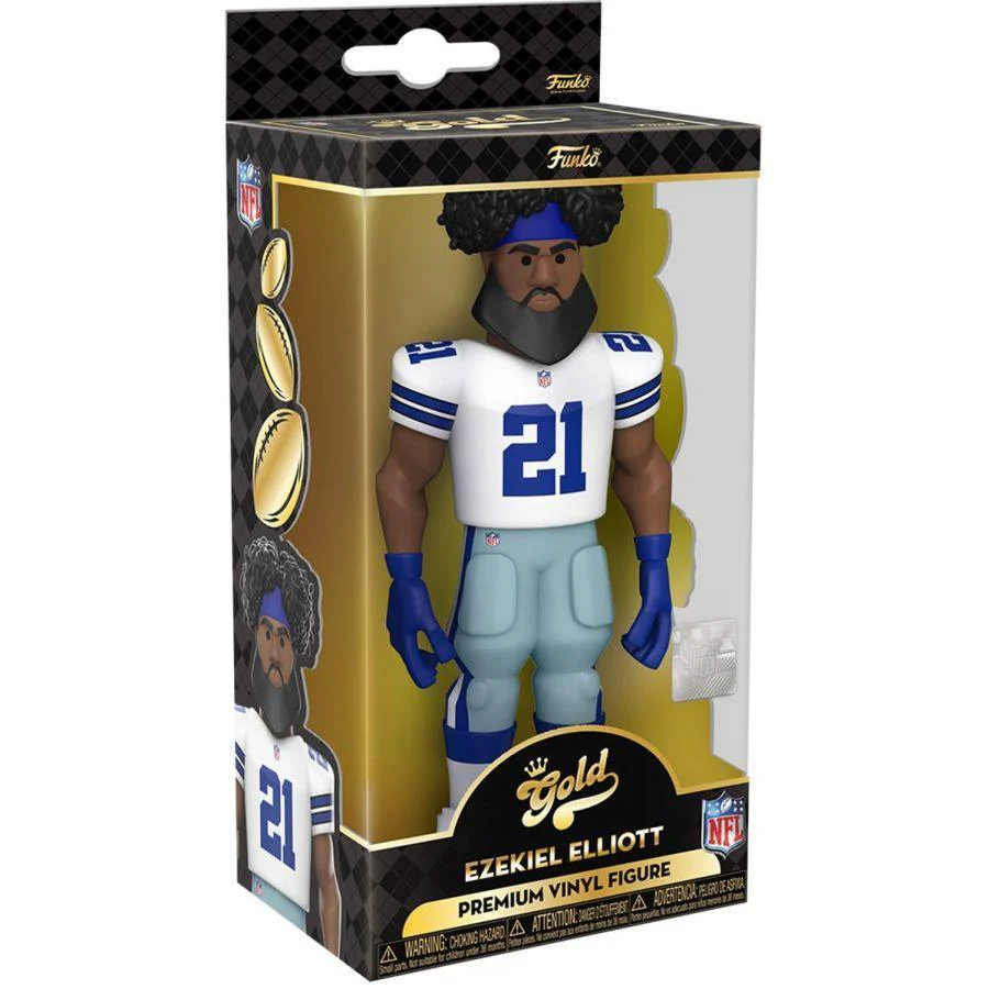 NFL: Cowboys - Ezekiel Elliott (with chase) 5" Vinyl Gold - Image 3