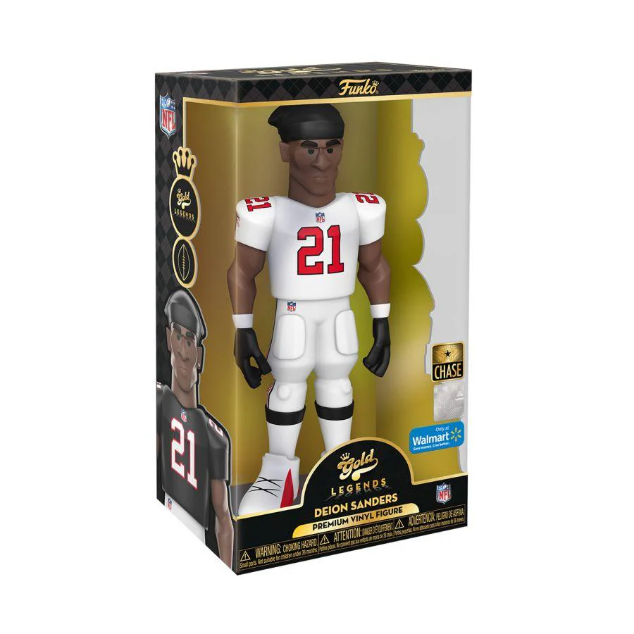 NFL: Falcons - Deion Sanders (with chase) US Exclusive 12" Vinyl Gold [RS] - Image 5