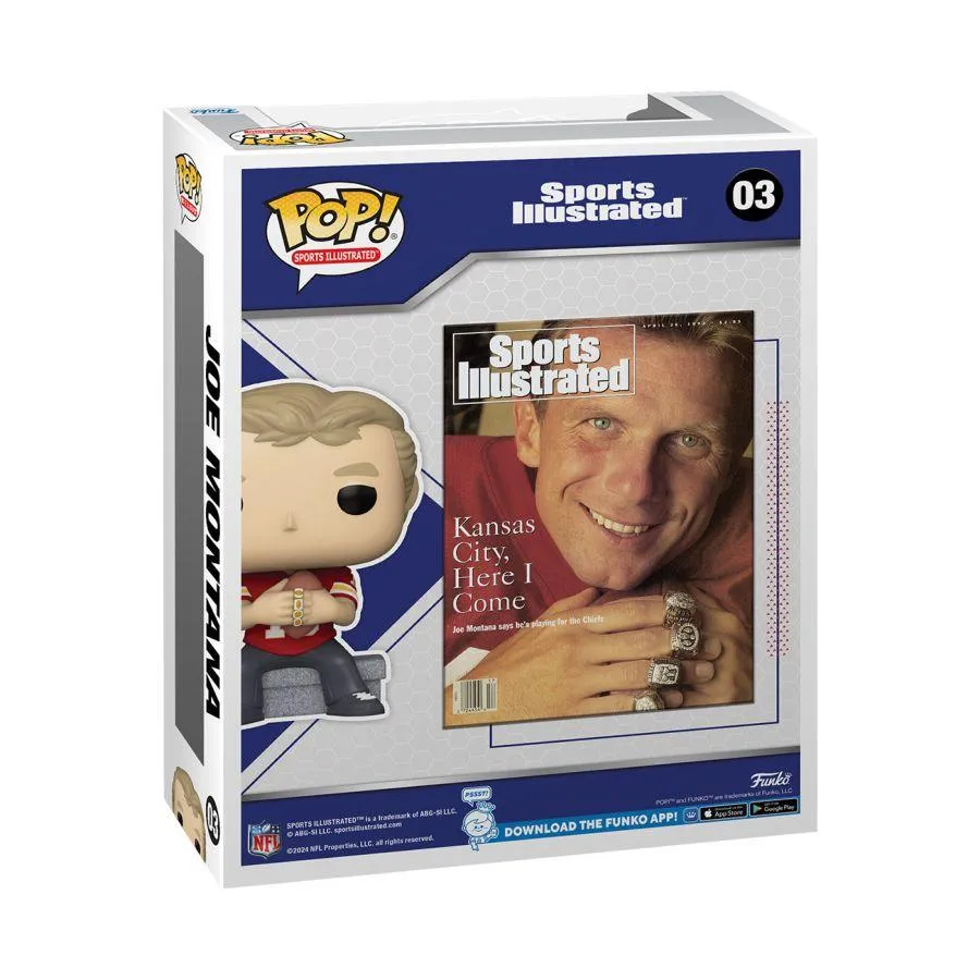 NFL - Joe Montana Sports Illustrated Pop! Vinyl Cover - Image 3