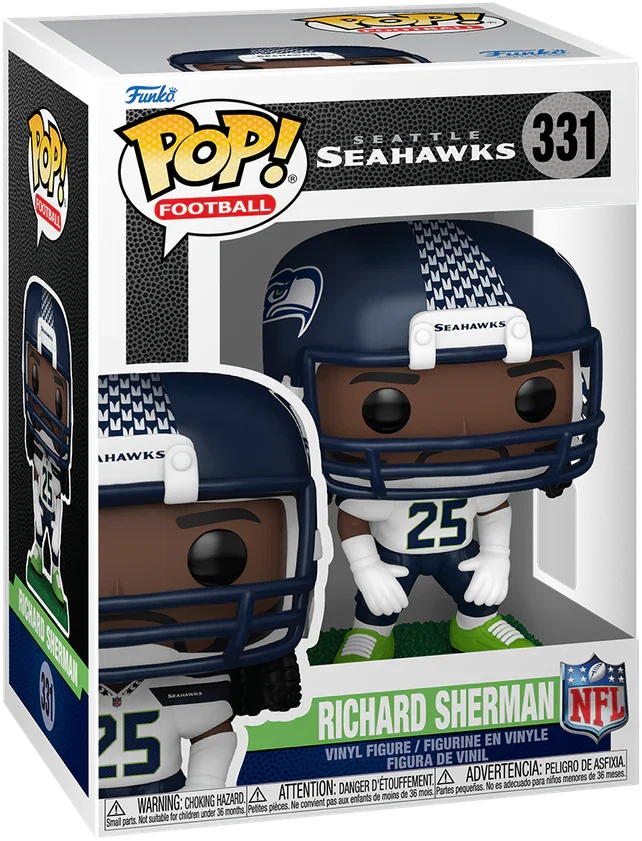 NFL: Legends - Richard Sherman (Seahawks) Pop! Vinyl - Image 3