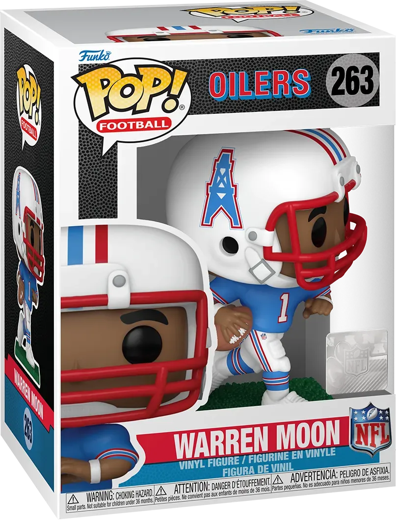 NFL: Oilers - Warren Moon Pop! Vinyl - Image 3