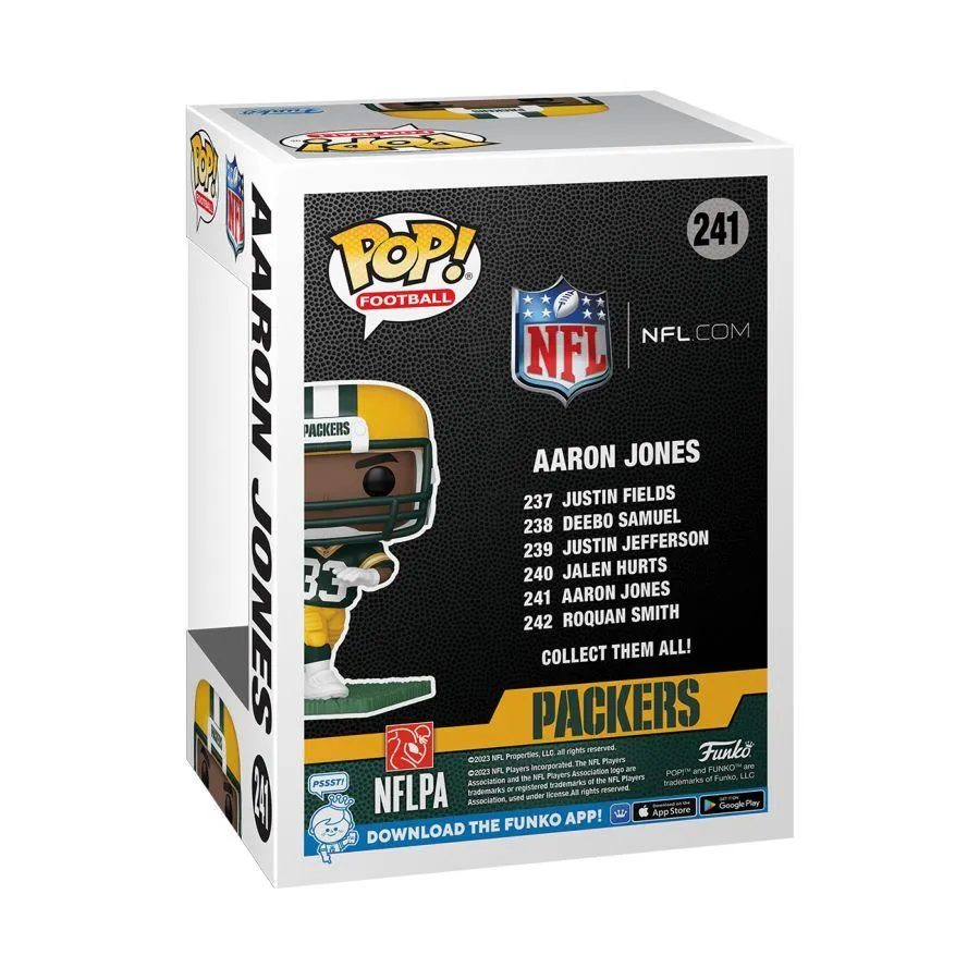 NFL: Packers - Aaron Jones Pop! Vinyl - Image 4