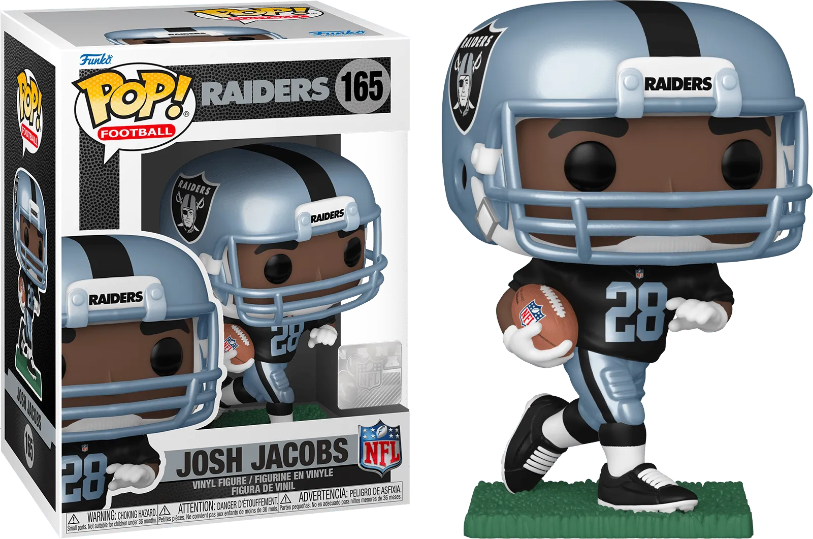 NFL: Raiders - Josh Jacobs (Home) Pop! Vinyl