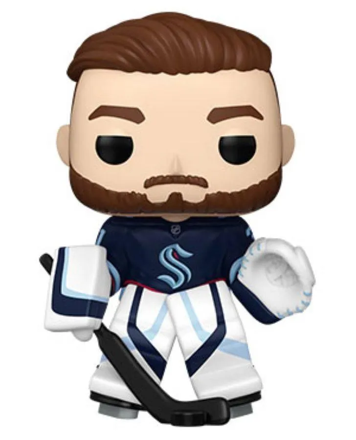 NHL: Kraken - Philipp Grubauer (Home Jersey) Pop! Vinyl - Image 2