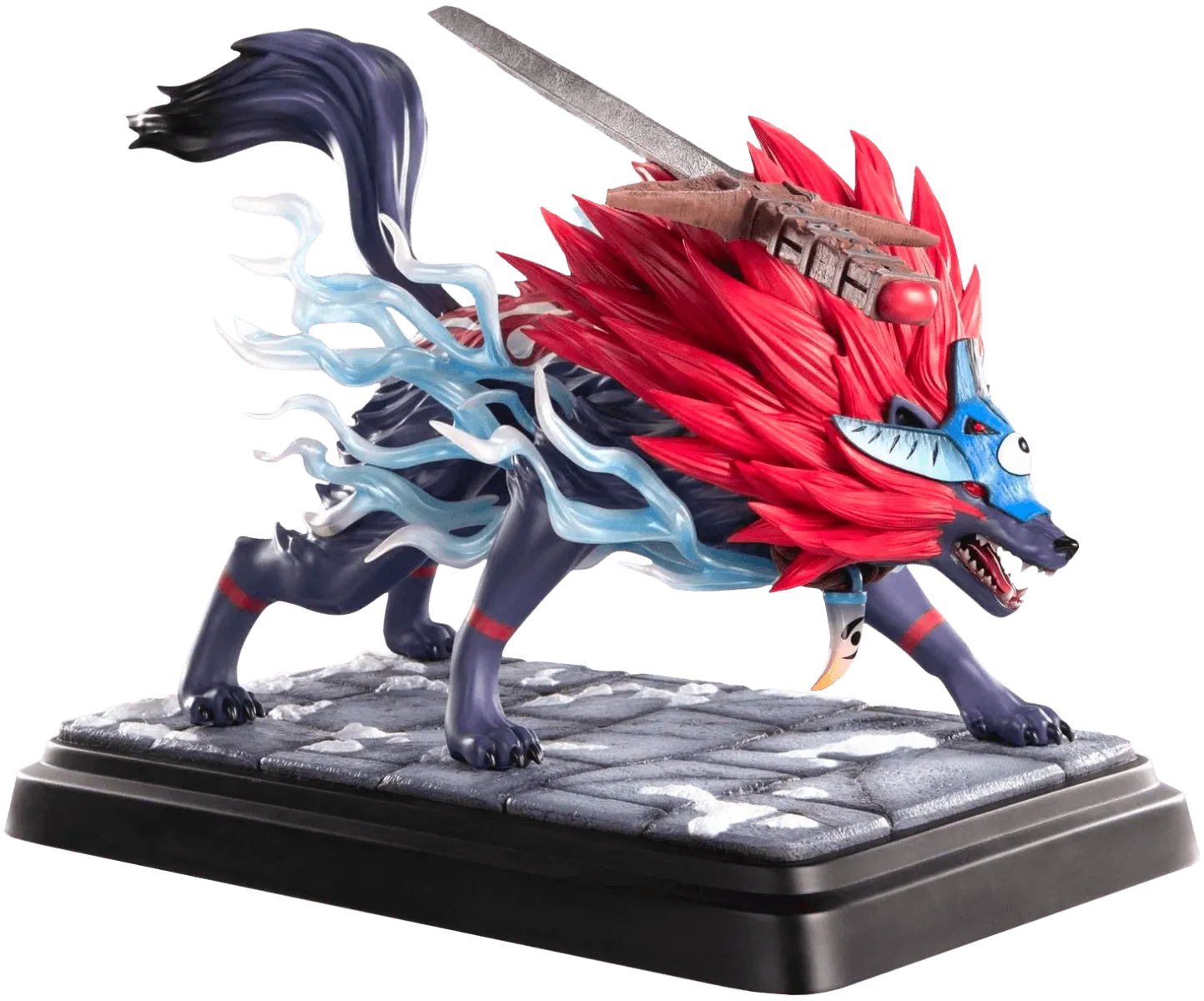 Okami - Oki (Wolf Form) Statue