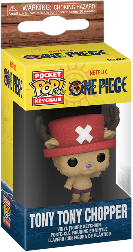 One Piece (2023) - Chopper Pop! Keychain - Image 3
