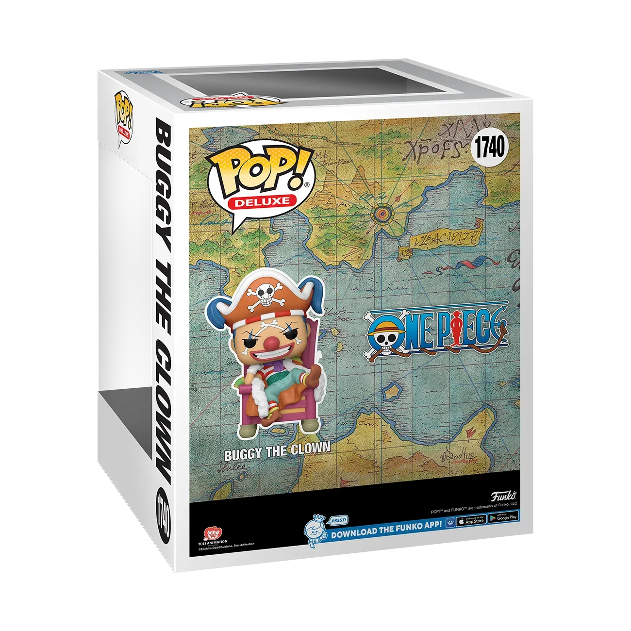 One Piece - Buggy on Throne NYCC 2024 US Exclusive Pop! Deluxe [RS] - Image 4