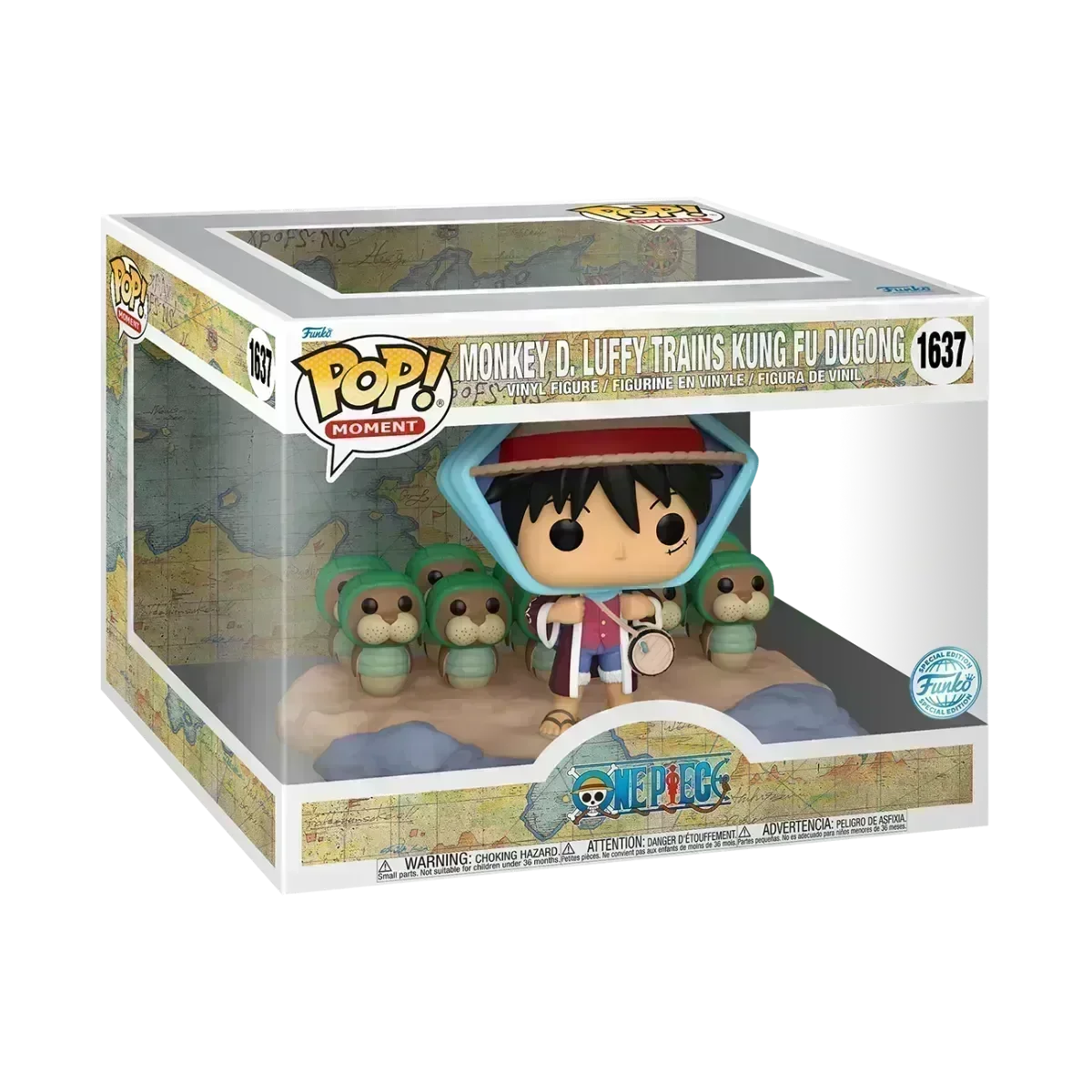 One Piece - Luffy Train Kung Fu Dugong Pop! Vinyl Moment [RS] - Image 3