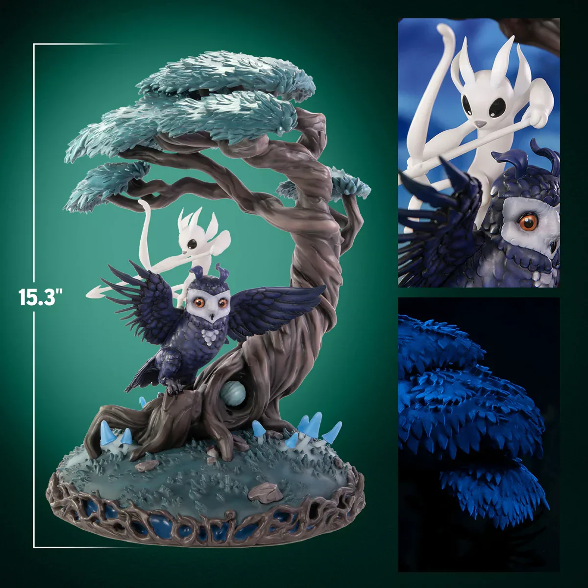 Ori & The Will of the Wisps - Ori & Ku (Night Version) Statue - Image 3