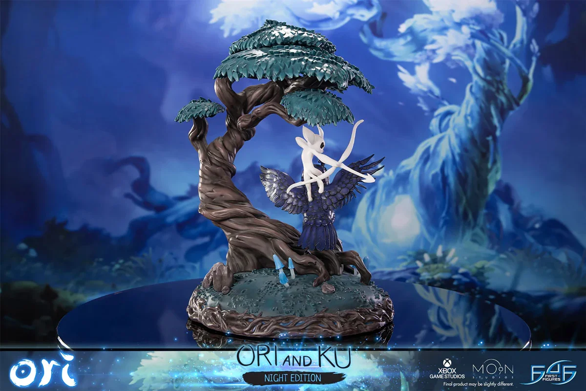 Ori & The Will of the Wisps - Ori & Ku (Night Version) Statue - Image 8