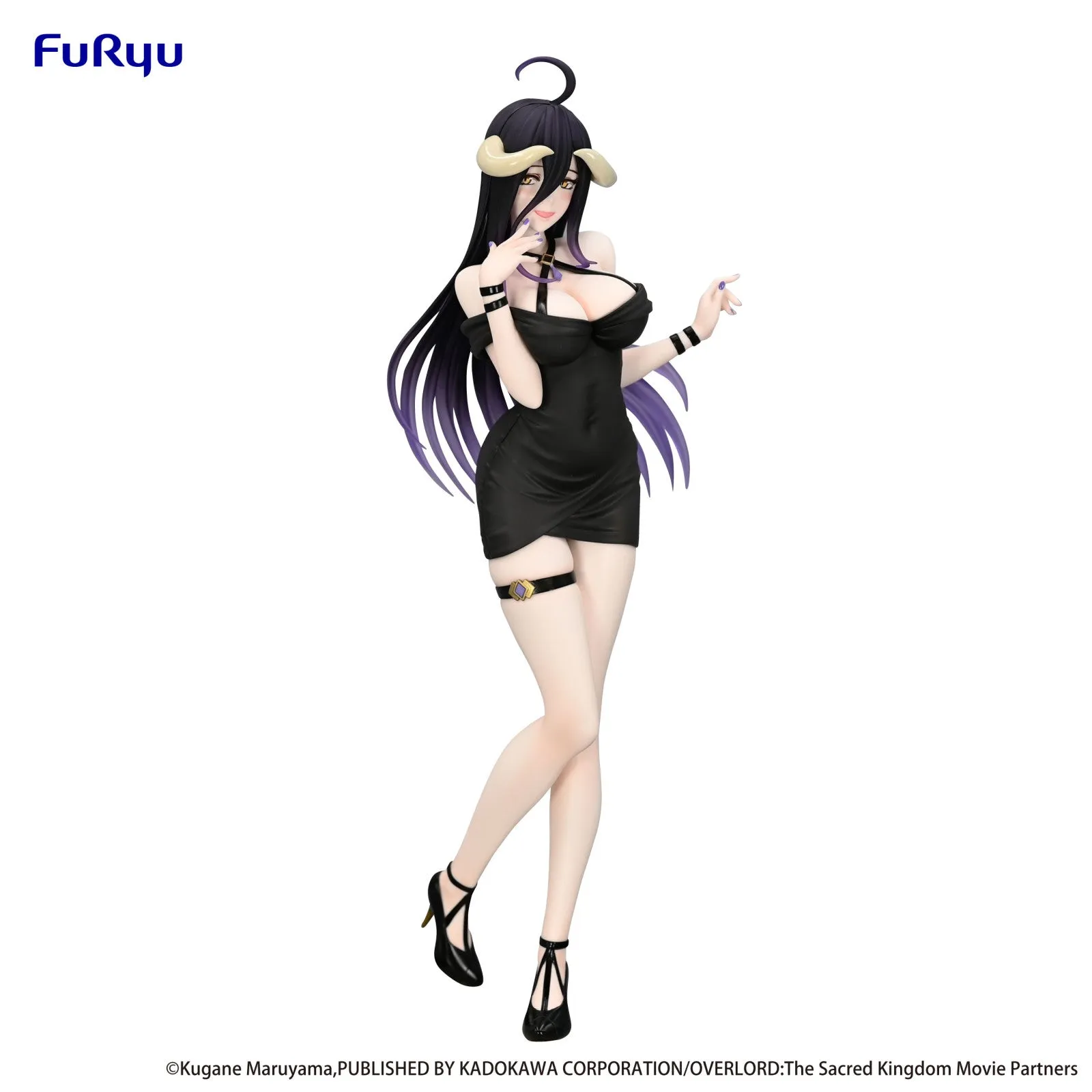 Overlord Trio Try It Figure Albedo Mini Dress Version - Image 2