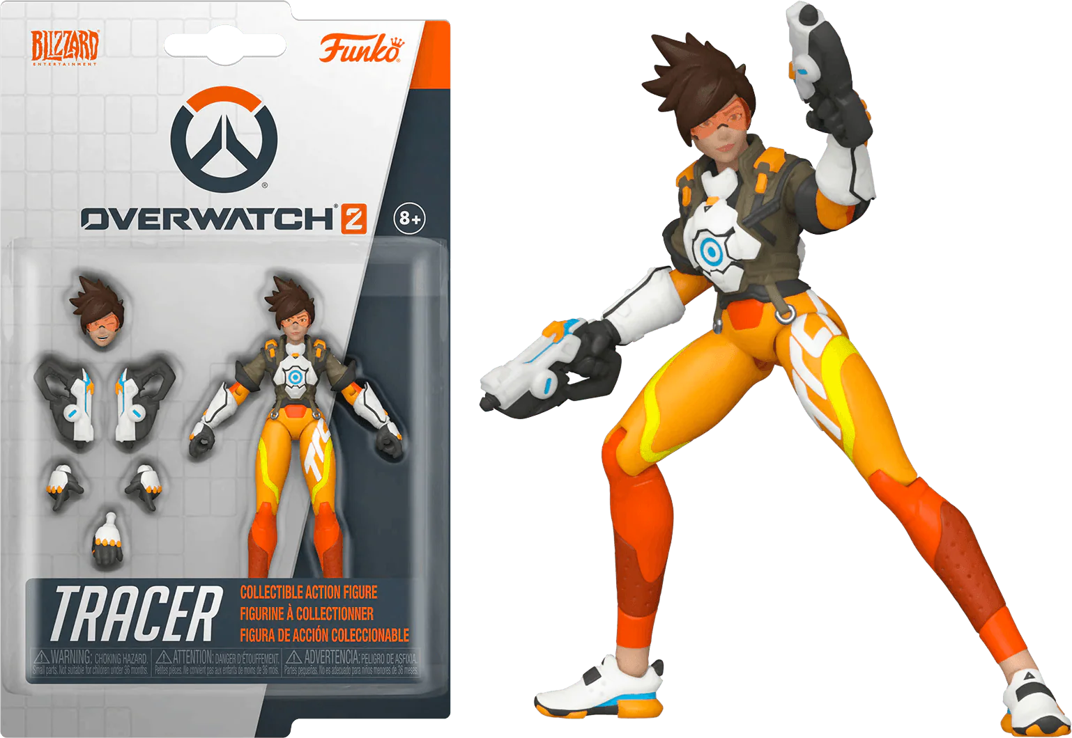 Overwatch 2 - Tracer 3.75" Action Figure