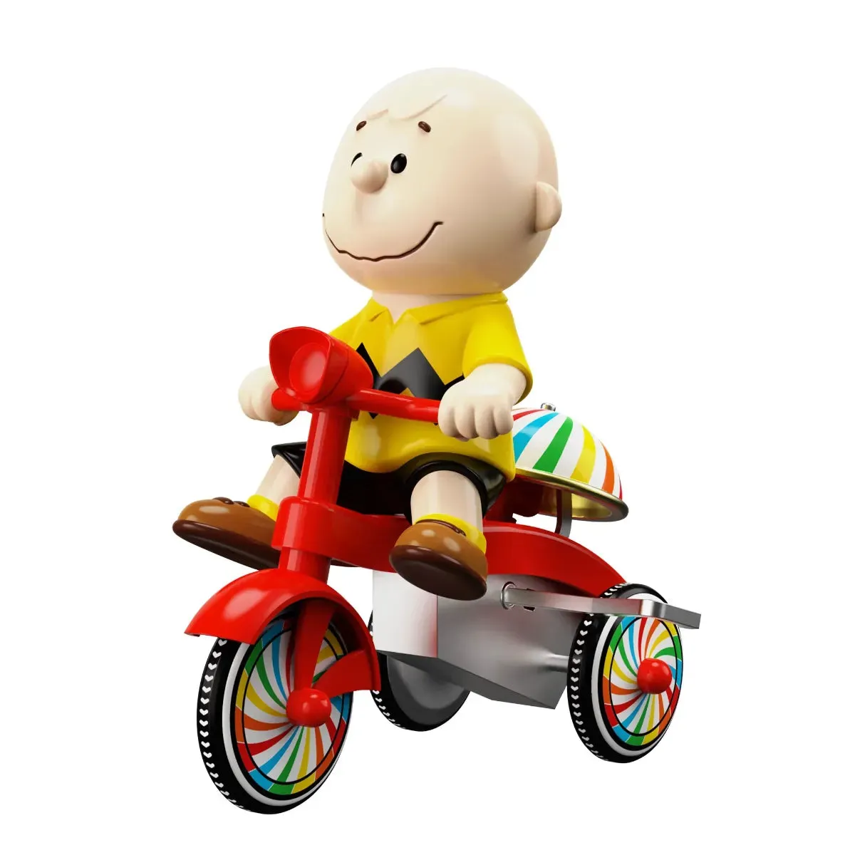 Peanuts - Charlie Brown (Yellow Shirt with Red Trike) Super Cycle - Image 3