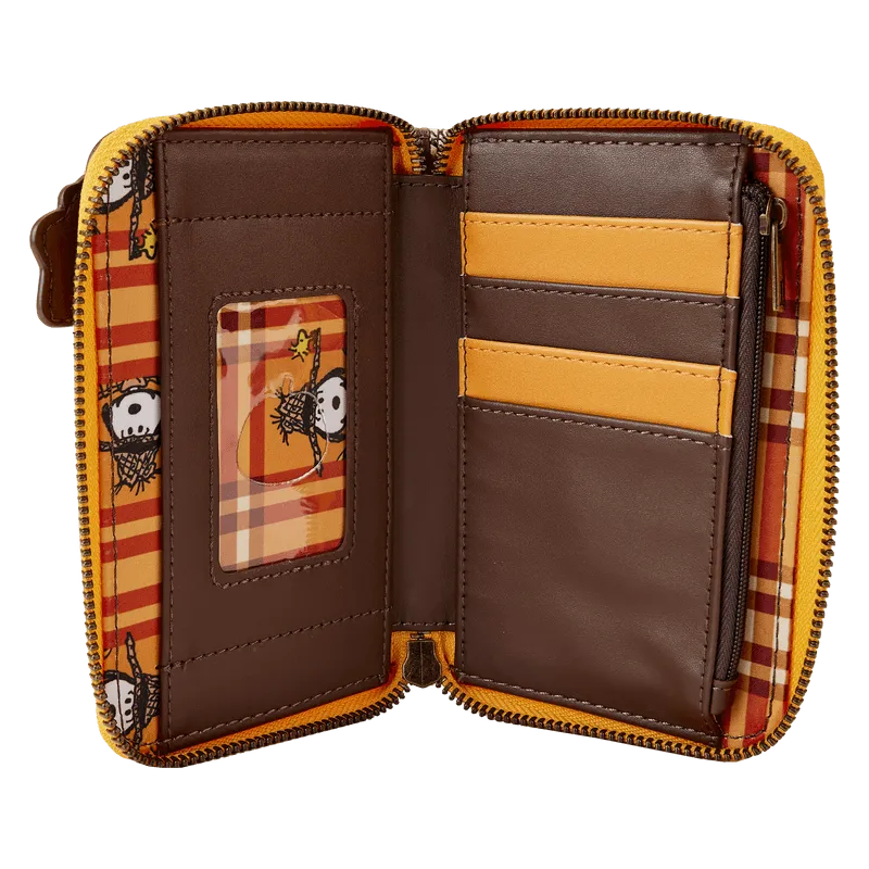 Peanuts - Snoopy Scarecrow Zip Around Wallet - Image 3
