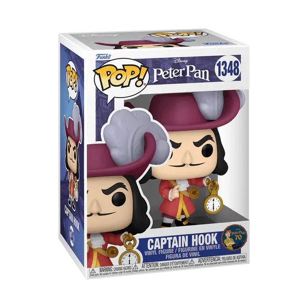 Peter Pan 70th Anniversary - Hook Pop! Vinyl - Image 3