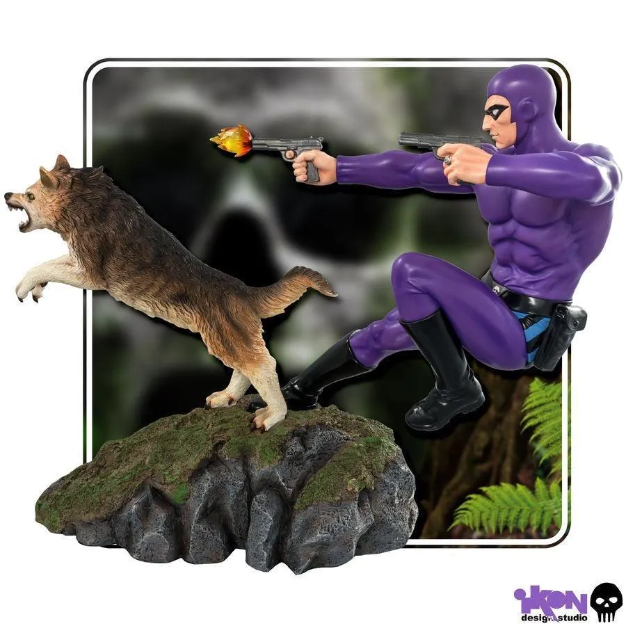 Phantom - Phantom and Devil Purple Suit Statue - Image 3