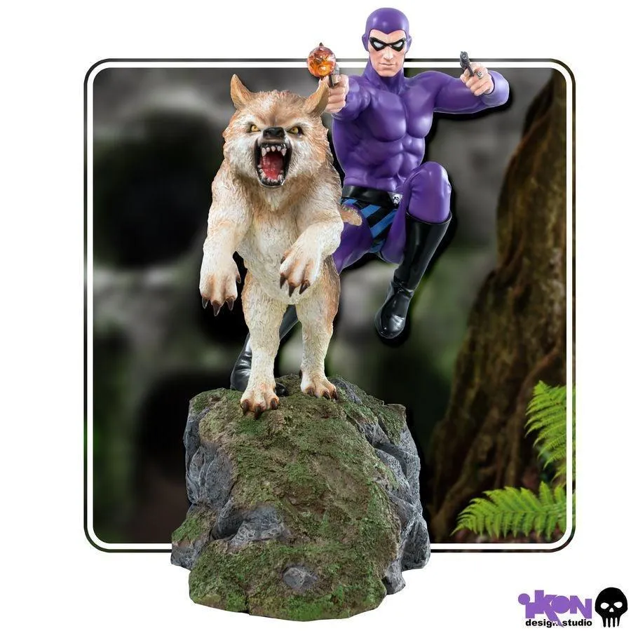 Phantom - Phantom and Devil Purple Suit Statue - Image 9