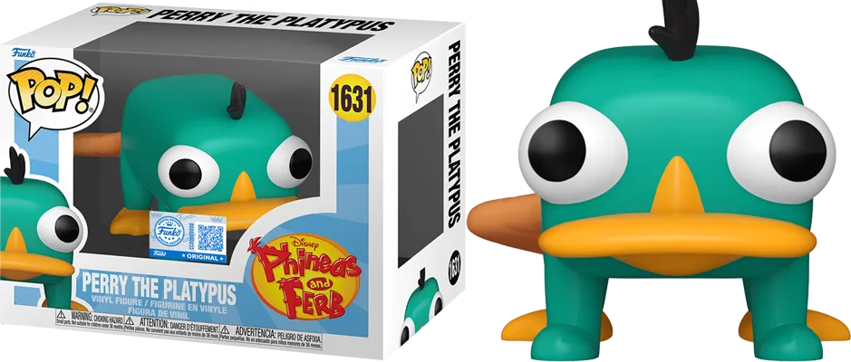 Phineas and Ferb - Perry the Platypus Pop! Vinyl