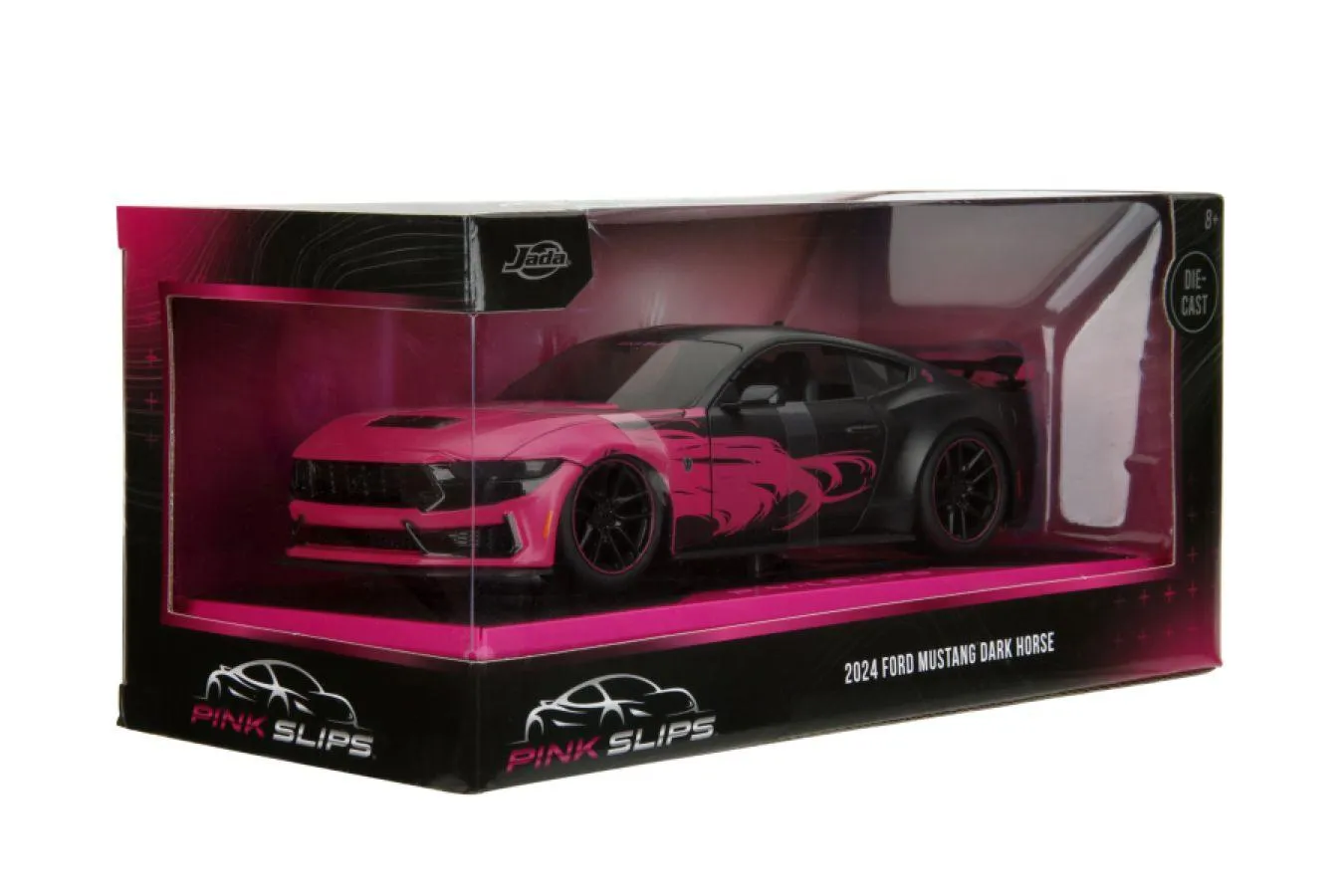 Pink Slips - 2024 Ford Mustang Dark Horse 1:24 Scale Diecast Vehicle - Image 2