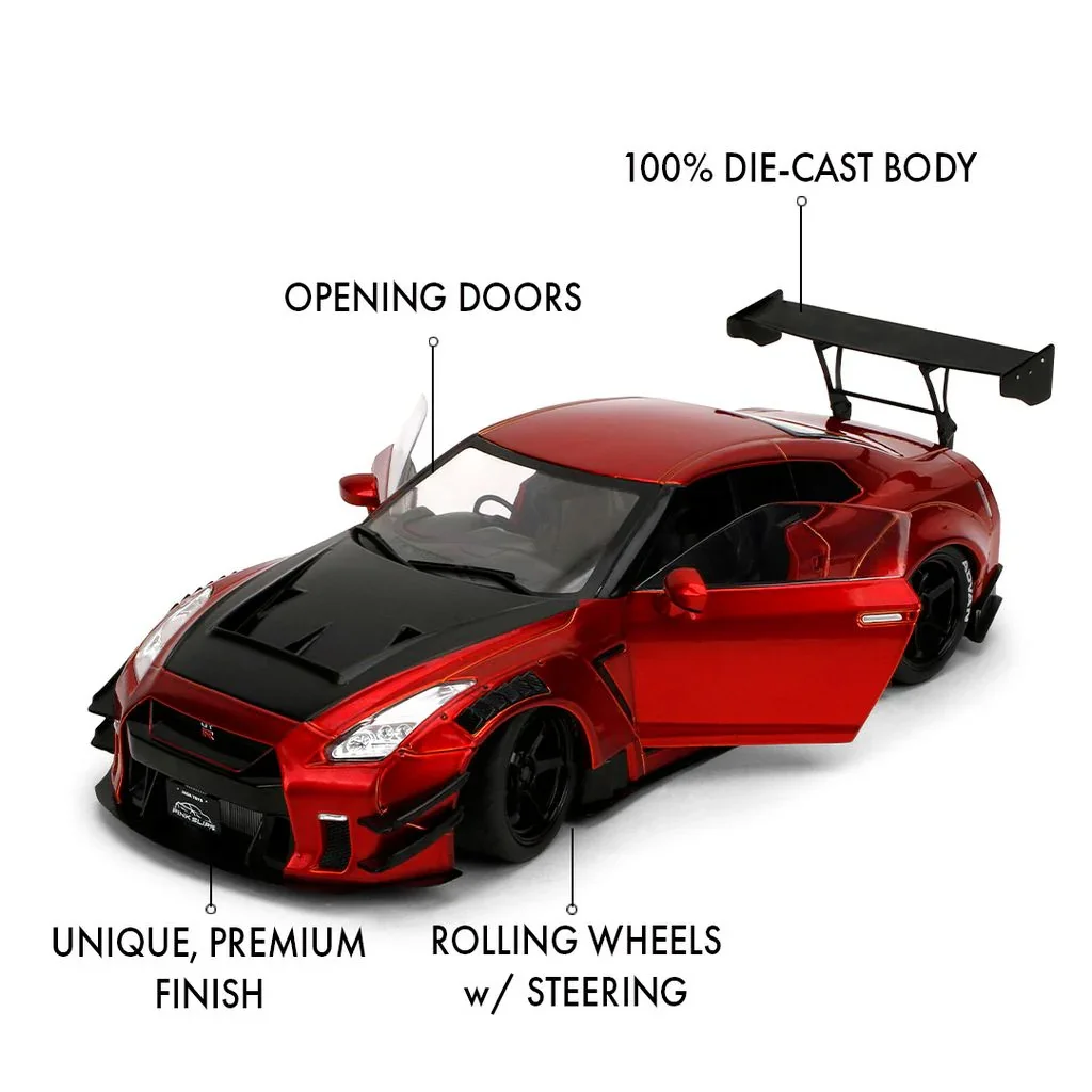 Pink Slips - Nissan GTR R35 Liberty Walk Kit 1.5 1:18 Scale Diecast Vehicle - Image 7
