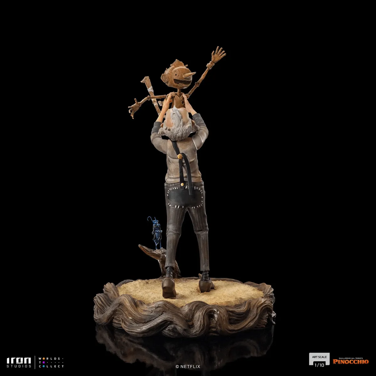 Pinocchio - Gepeto & Pinocchio 1:10 Statue - Image 8