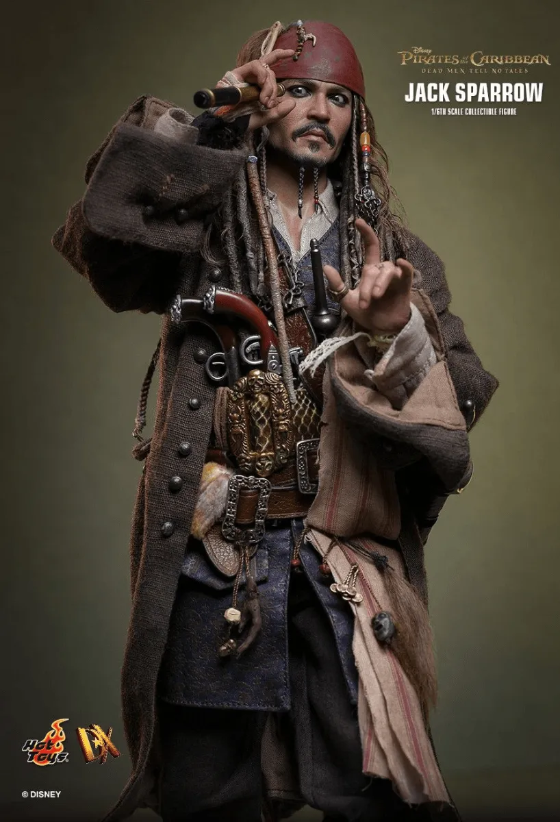 Pirates of the Caribbean: Dead Men Tell No Tales - Jack Sparrow 1:6 Scale Collectable Figure - Image 11