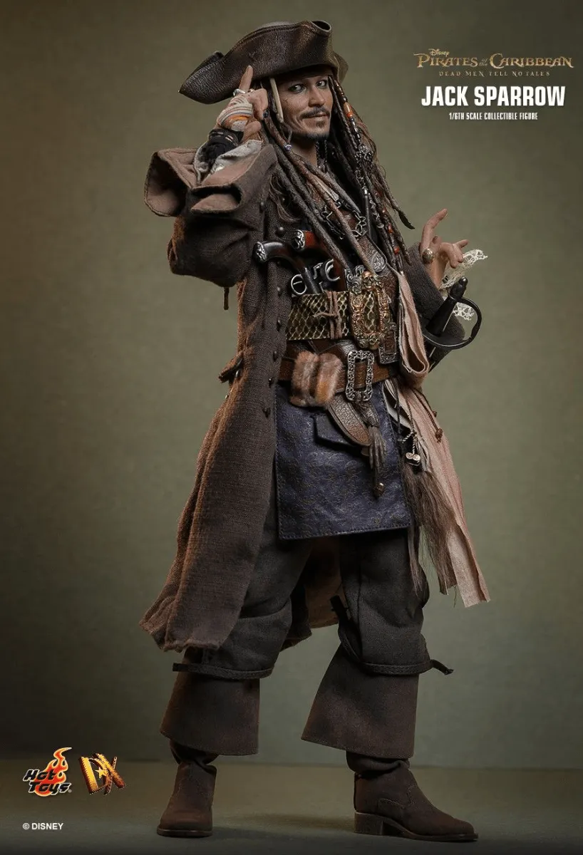 Pirates of the Caribbean: Dead Men Tell No Tales - Jack Sparrow 1:6 Scale Collectable Figure - Image 12