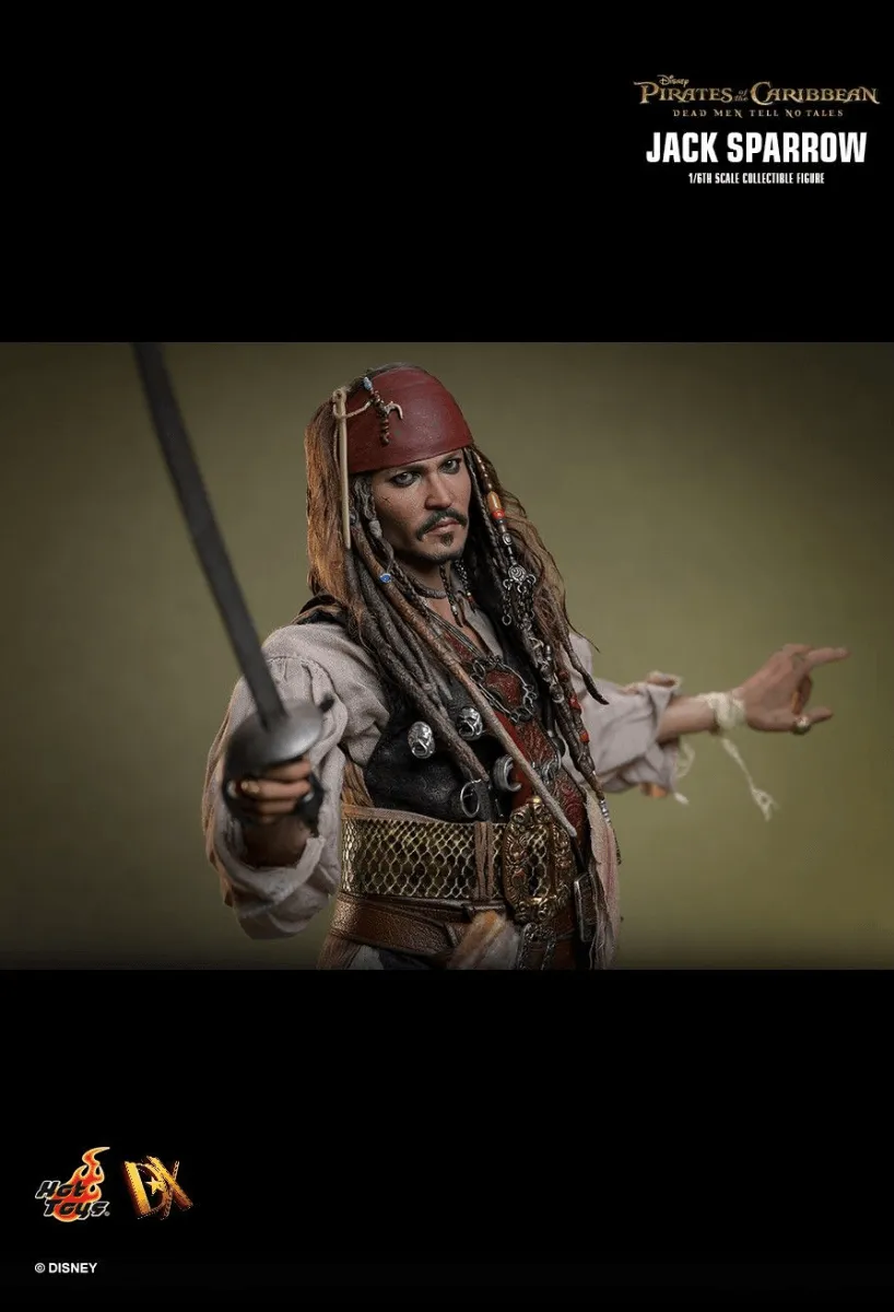 Pirates of the Caribbean: Dead Men Tell No Tales - Jack Sparrow 1:6 Scale Collectable Figure - Image 15