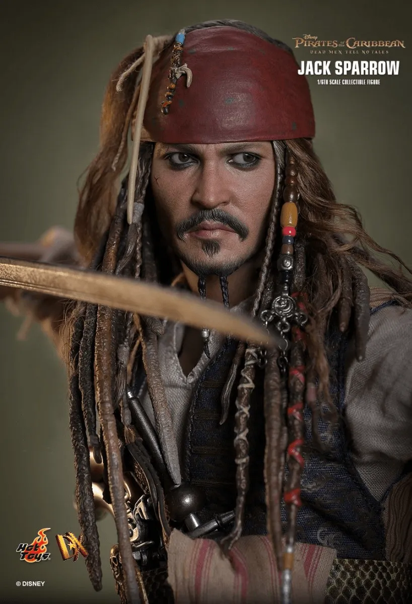 Pirates of the Caribbean: Dead Men Tell No Tales - Jack Sparrow 1:6 Scale Collectable Figure - Image 2