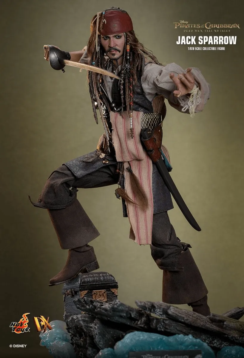 Pirates of the Caribbean: Dead Men Tell No Tales - Jack Sparrow 1:6 Scale Collectable Figure - Image 7