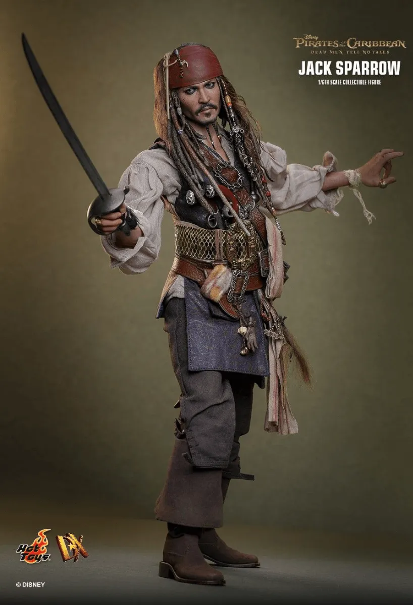Pirates of the Caribbean: Dead Men Tell No Tales - Jack Sparrow 1:6 Scale Collectable Figure - Image 8