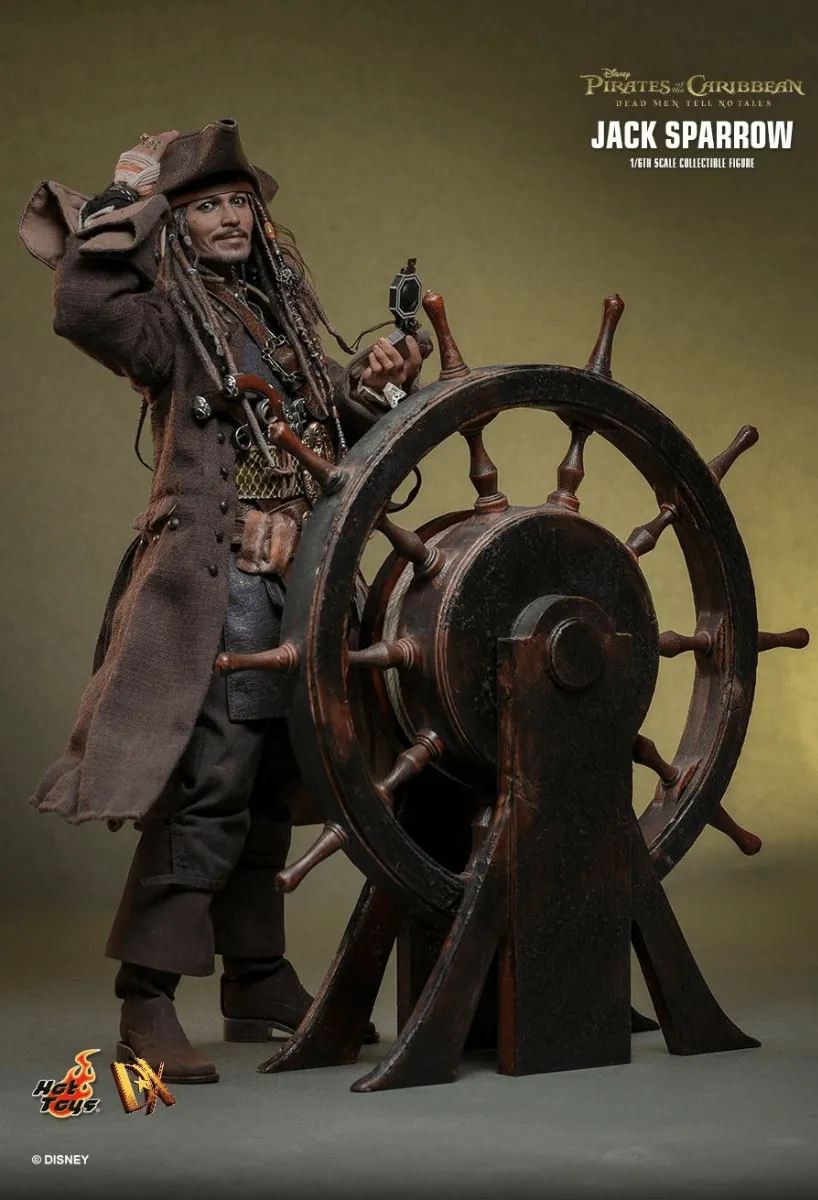 Pirates of the Caribbean: Dead Men Tell No Tales - Jack Sparrow 1:6 Scale Collectable Figure - Image 9
