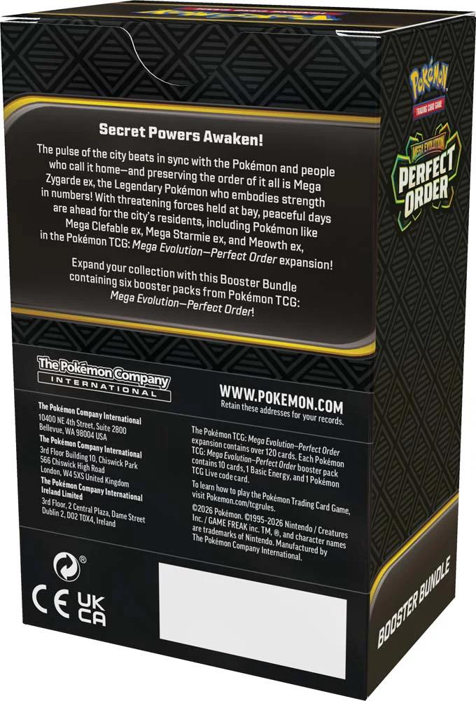 Pokemon TCG: Mega Evolution - Perfect Order Booster Bundle - Image 2