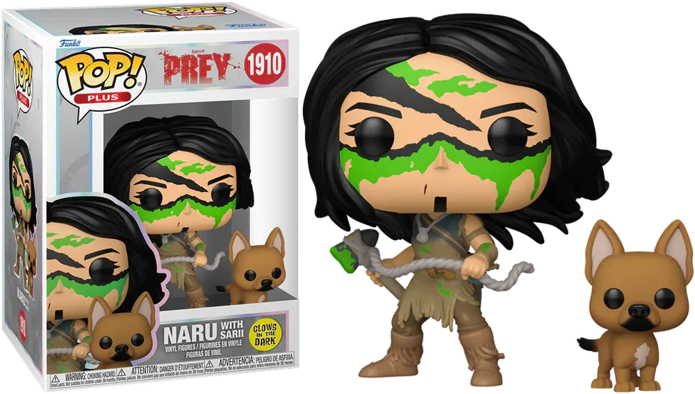 Prey (2022) - Naru with Sarii Glow-in-the-Dark Pop! Plus Vinyl