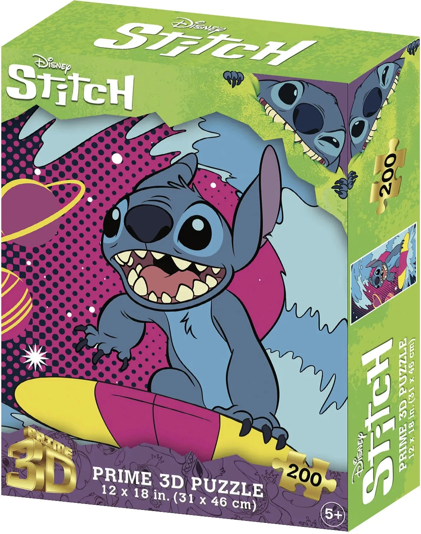 Prime 3D Disney Stitch - 200 Piece 3D Puzzle #1