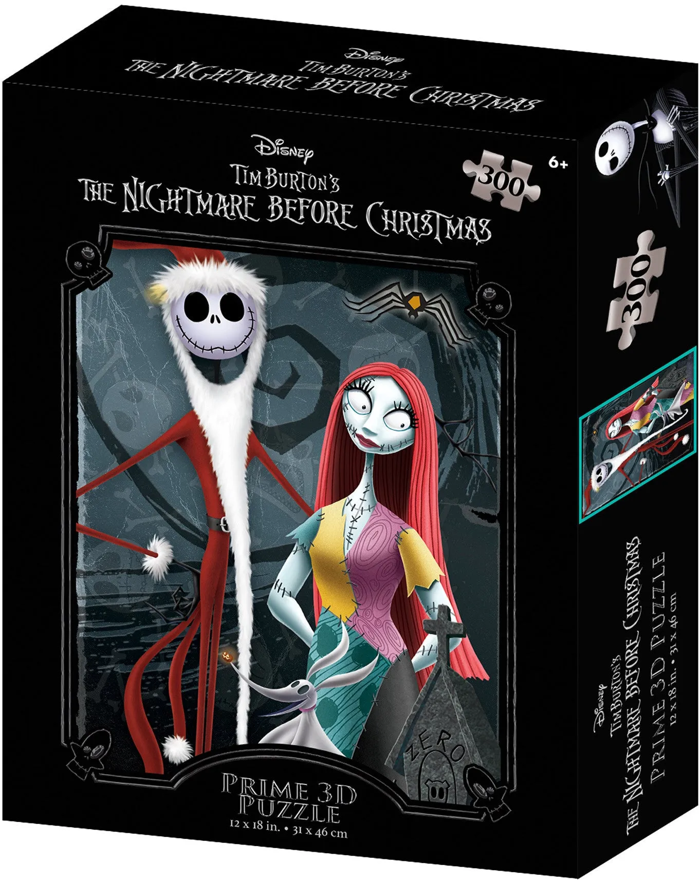 Prime3D Nightmare Before Christmas - 300 Piece 3D Puzzle - Image 2