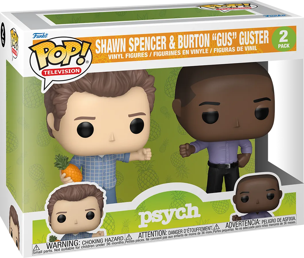 Psych - Shawn & Gus Pop! Vinyl 2-Pack - Image 3