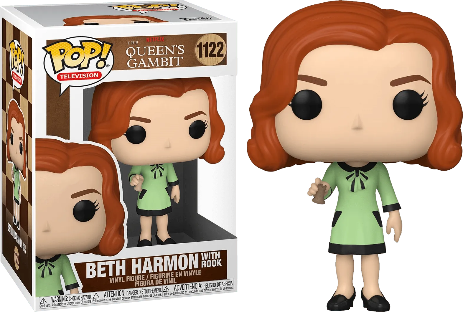 Queen's Gambit - Beth Harmon Pop! Vinyl