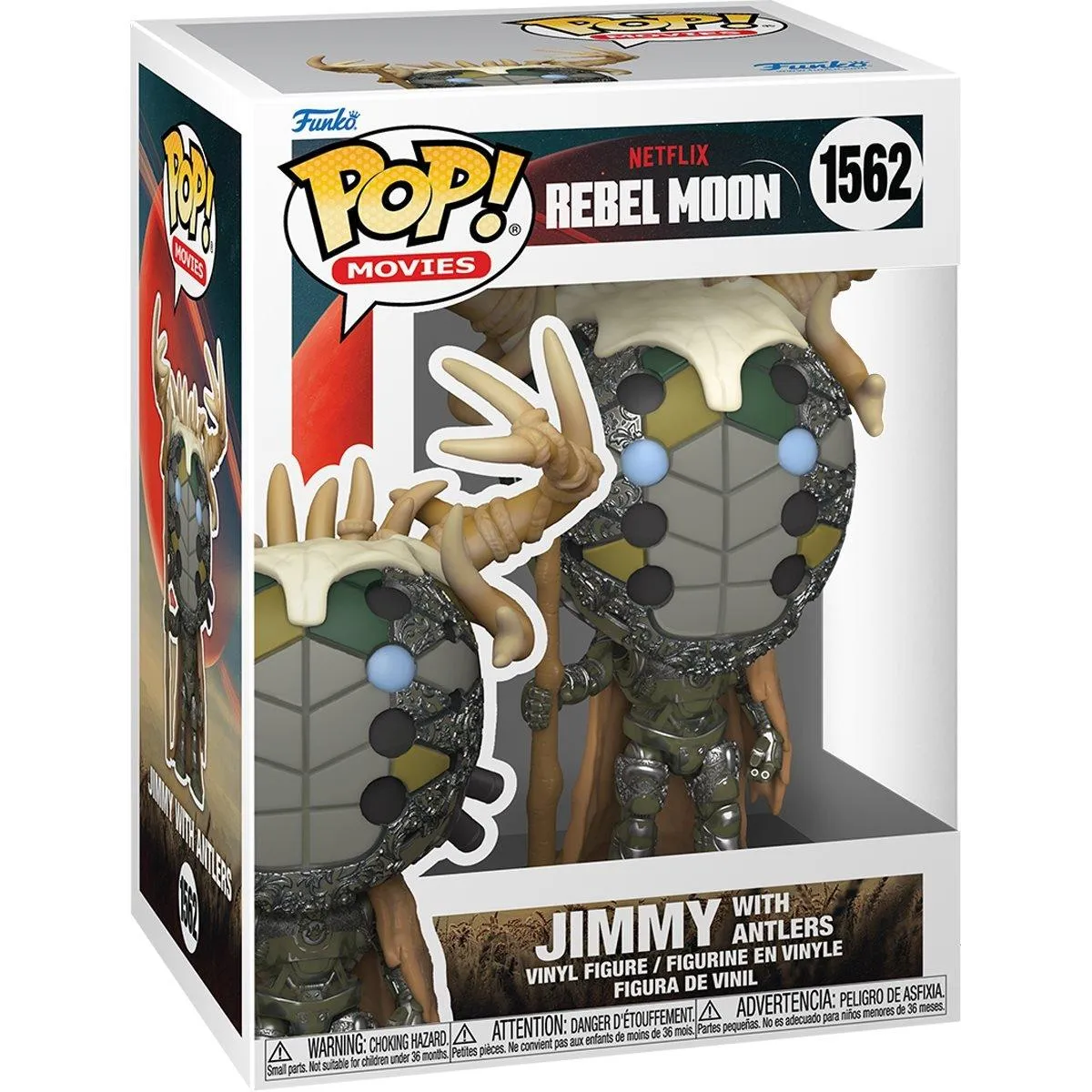 Rebel Moon (2023) - Jimmy with Antlers Pop! Vinyl - Image 3