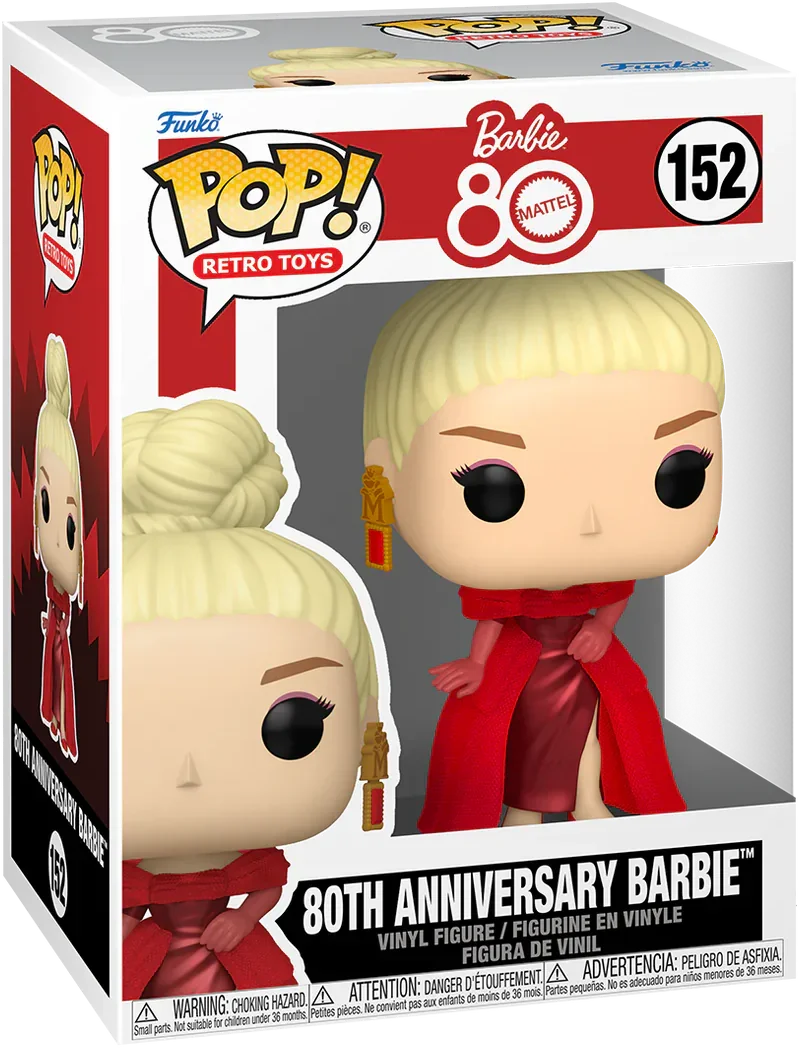 Retro Toys - Barbie 80th Anniversary Pop! Vinyl - Image 3