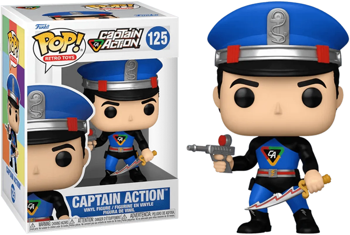 Retro Toys - Captain Action Pop! Vinyl