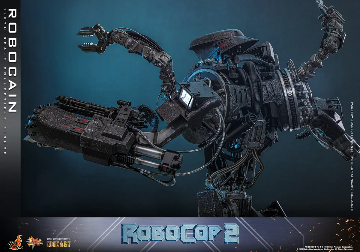RoboCop 2 - RoboCain DieCast 1:6 Scale Collectable Action Figure - Image 12