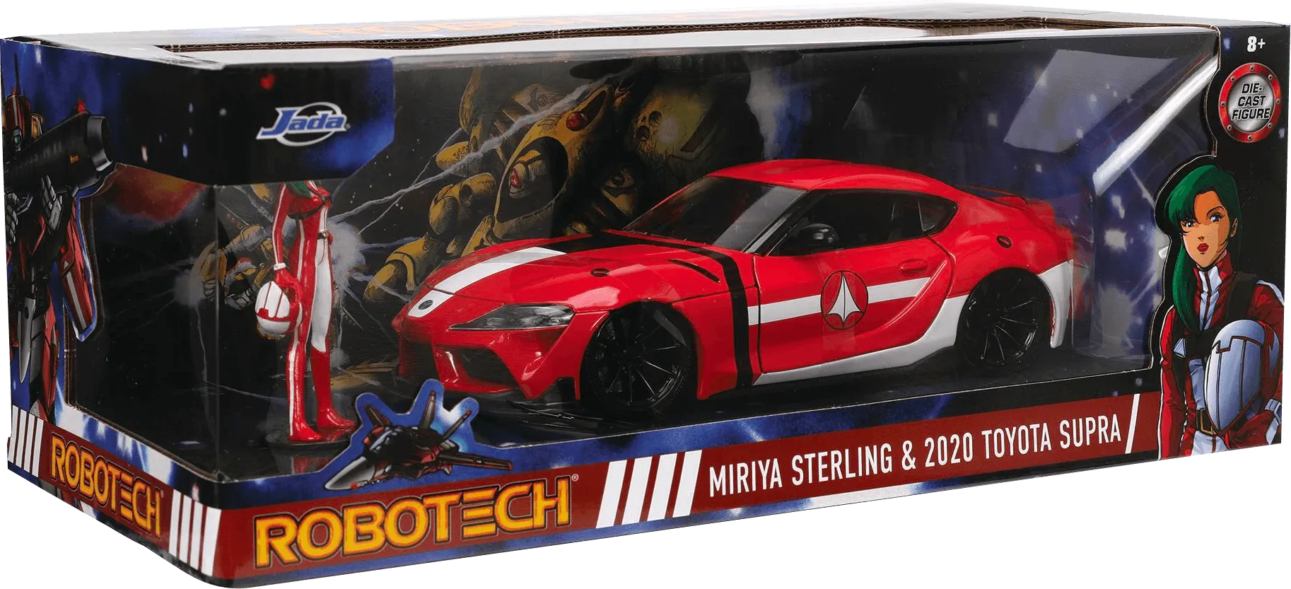 Robotech - 2020 Toyota Supra with Miriya 1:24 Scale Set
