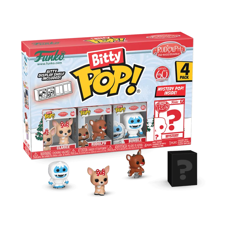 Rudolph - Clarice Bitty Pop! 4-Pack