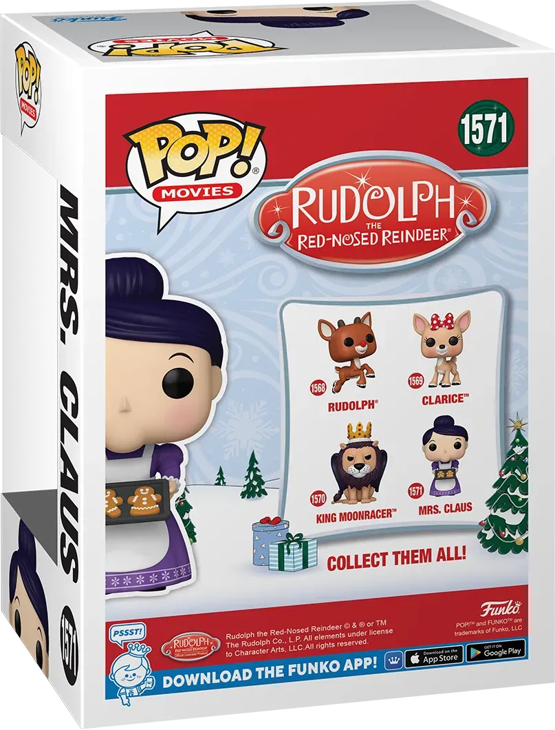 Rudolph - Mrs Claus Pop! Vinyl - Image 4