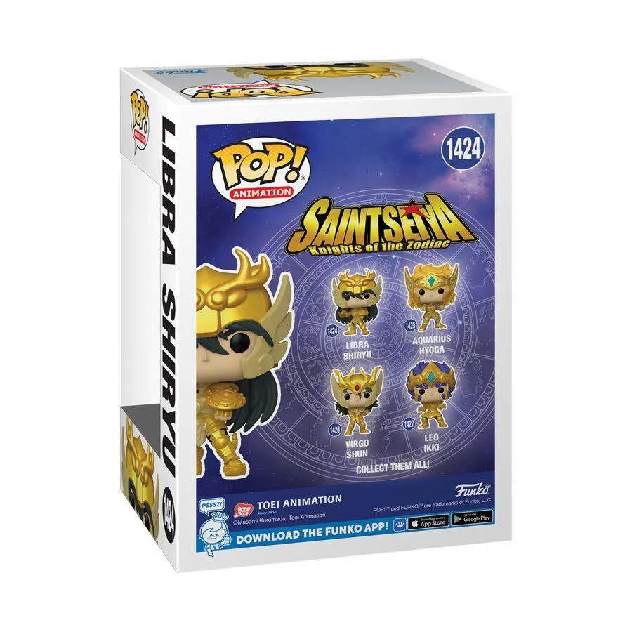 Saint Seiya - Libra Shiryu (Gold Suit) Pop! Vinyl - Image 4