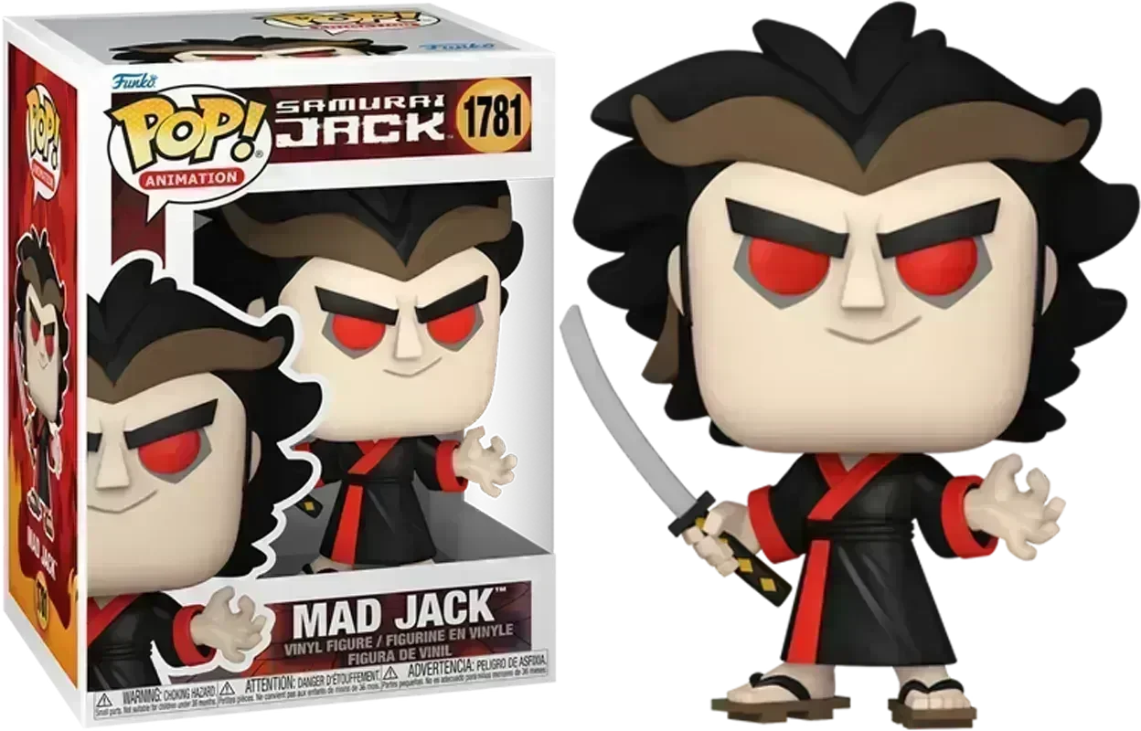 Samurai Jack - Mad Jack Pop! Vinyl